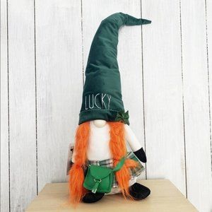 NWT Rae Dunn Large Lucky St. Paddy's Day Gnome